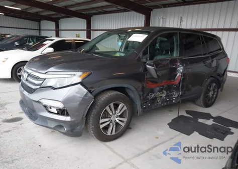 2017 Honda Pilot Ex-L from USA, damaged, VIN 5FNYF6H51HB068552